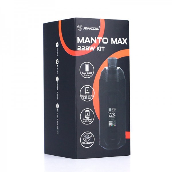 Rincoe Manto Max 228W AIO Mod Pod Kit