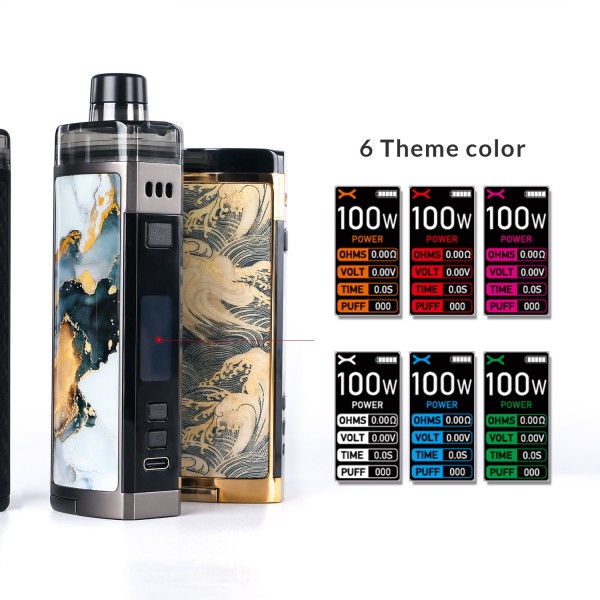 OXVA Velocity 21700 100W Full Kit