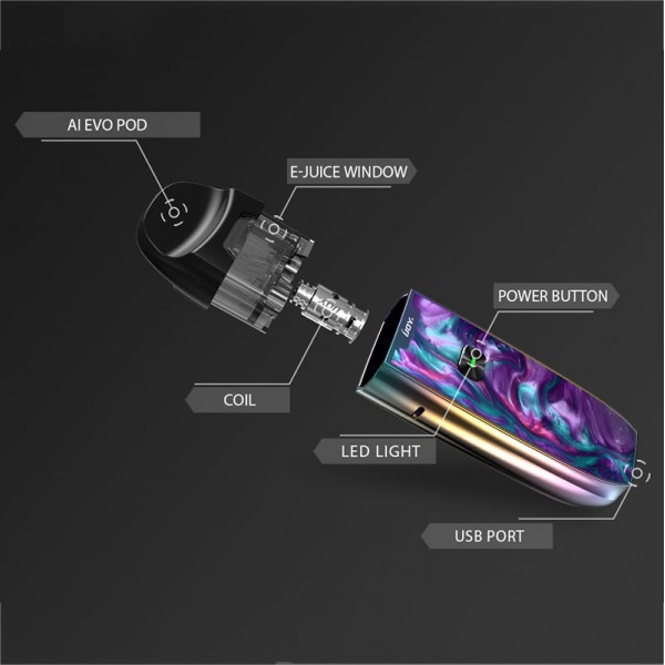 IJOY AI EVO Resin Pod System Kit 1100mAh