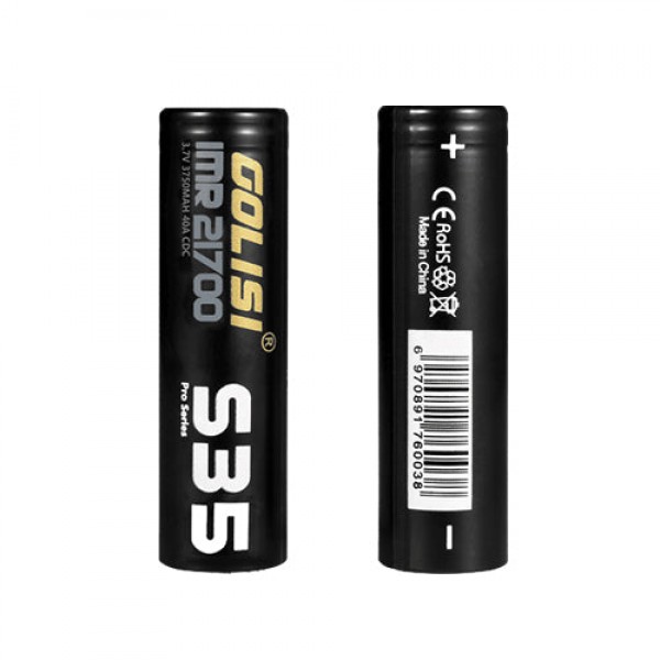 Golisi S35 IMR 21700 40A 3750mAh Battery