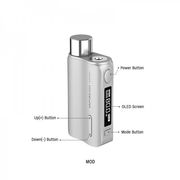 Vaporesso Swag 2/II 80W TC Kit with NRG PE Tank