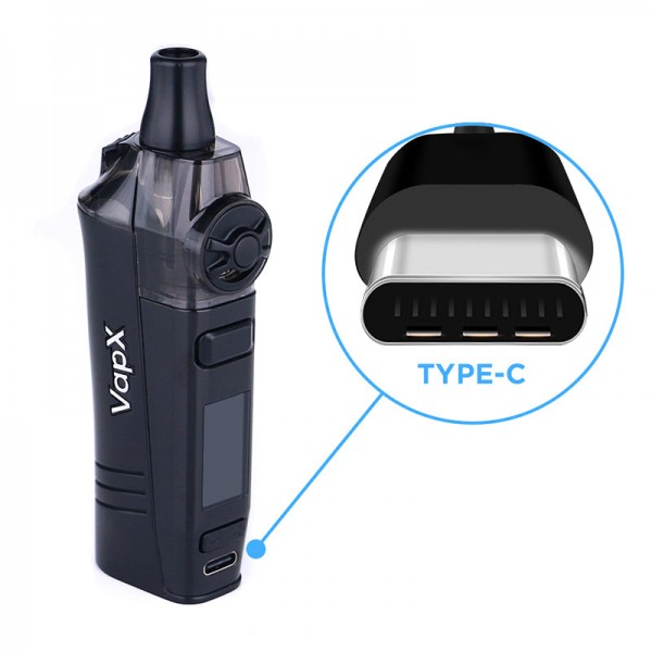 Vapx Geyser S 50W POD System Kit 1500mah